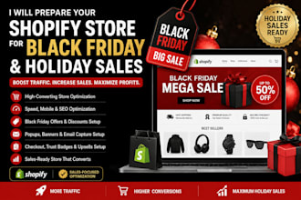 prepare your shopify store for black friday and holiday sales