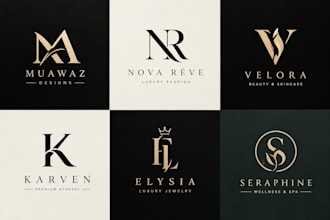 design a luxury logo for your brand