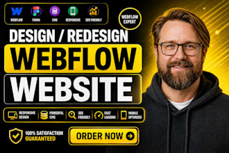 optimize your webflow website speed, responsiveness, UI, UX, SEO and performance