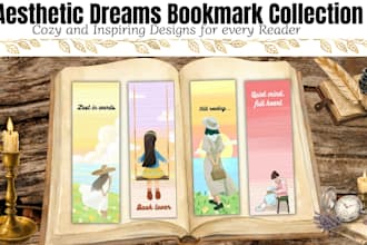 design custom printable bookmarks for you