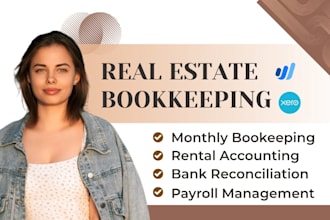 do real estate bookkeeping rental airbnb fix flip accounting quickbooks