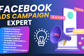 be your facebook ads expert for high converting campaigns