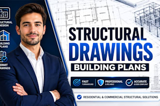 do structural engineering analysis and design permit drawings etabs calculations