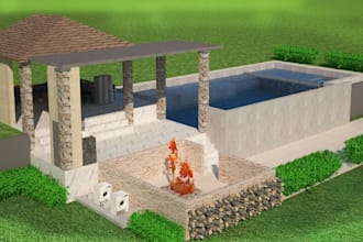 do swimming pool permit sets cabana porch deck permit sets