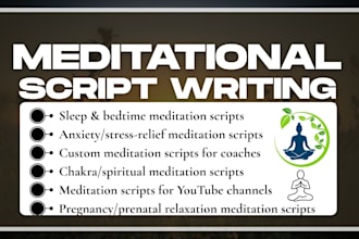 do guided meditation scripts youtube sleep relaxation mindfulness affirmations
