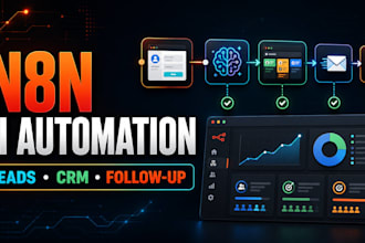 build n8n ai lead capture and CRM automation workflows