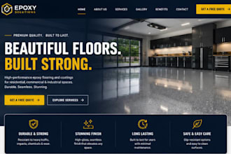 build squarespace epoxy website wix epoxy flooring epoxy coating website