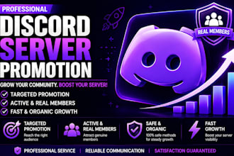 organic your discord server promotion,advertising to boost real targeted members