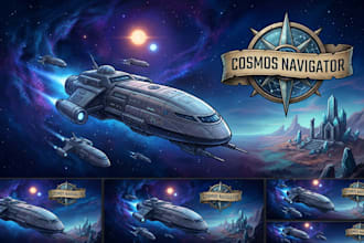create professional steam capsule art and game key art
