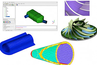 perform cfd simulation, fluid flow and thermal analysis