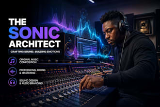 produce custom commercial music and sonic branding for your brand or ad