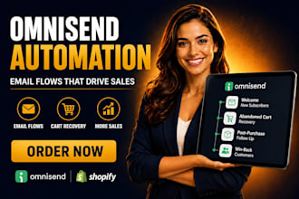 do omnisend email automation klaviyo flows shopifyemail marketing omnisend setup