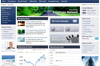 build microsoft365 sharepoint intranet portal or company portal website