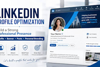 optimize your linkedin profile, banner, and posts for personal branding