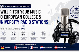 pitch your music to european college university radio stations