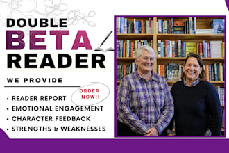 double beta read your manuscript with detailed chapter by chapter feedback