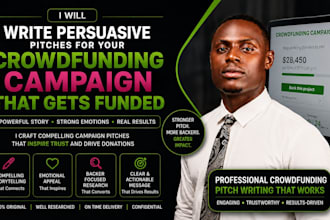 write your kickstarter indiegogo crowdfunding campaign pitch