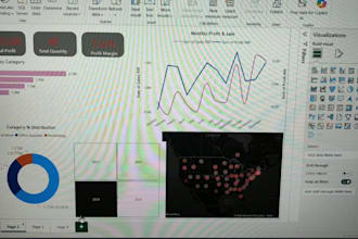 be your expert data analyst for excel and power bi dashboards