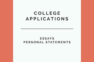 edit your college application essays