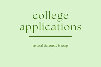 edit your college application essays