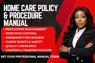 write home care policy and procedure manual, employee handbook