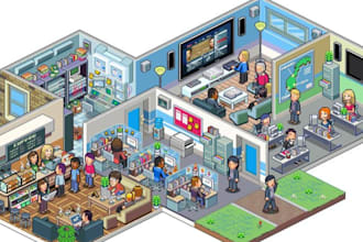 do isometric tileset pixel map game asset isometric tilemap pixel icon game tile