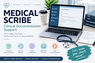 work as your virtual medical scribe for clinical documentation