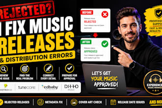 fix music metadata credits isrc and release information metadata correction