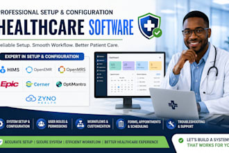 setup hims openemr openmrs epic cerner optimantra zyno panacea meditech altera