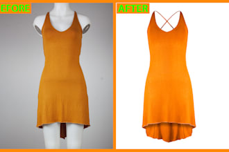 cloth wrinkle remove, symmetric ghost mannequin, neck joint