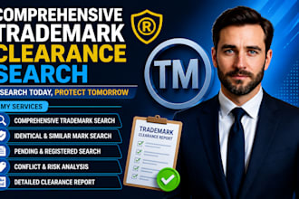 conduct a comprehensive trademark clearance search