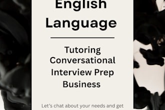 be your professional conversational english tutor  tefl coach