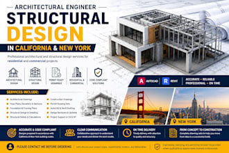 architectural engineer, structural design, in california and new york