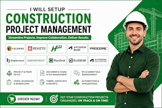 setup fieldwire revizto hcss autodesk build construction project management