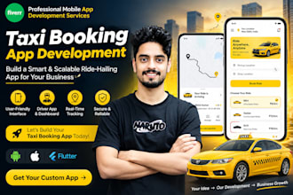 develop taxi booking app rapido or uber type app ride sharing app taxi app