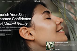 build squarespace med spa website beauty spa skincare aesthetic clinic website
