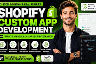 shopify custom app shopify public app or private app developer shopify expert