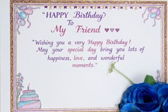 write a custom birthday wish in beautiful handwriting