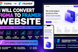 convert figma to framer website
