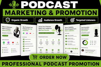 do podcast marketing, promotion and audience growth
