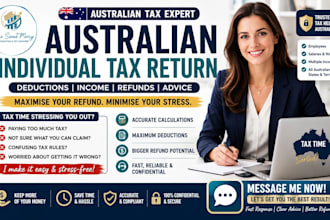 prepare australian individual tax returns for employees and maximize deductions