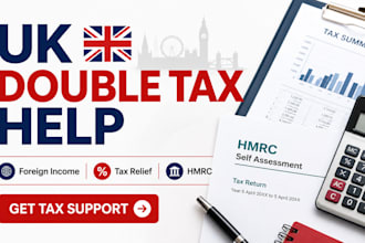 handle UK double taxation, foreign income, tax relief and hmrc compliance