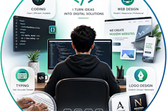 do data entry, web devlopment, excel, python , ms office  professionally
