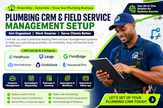 do plumbing crm fieldpulse leap fieldedge servicefusion gorilladesk housecallpro