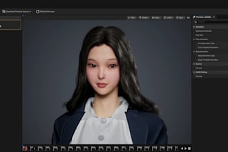 create metahuman hair cards lods and game ready unreal engine hair