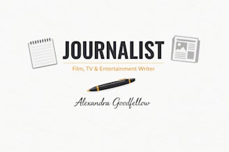 write engaging film and TV articles