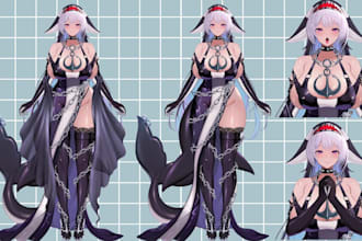 professionally rig your live2d vtuber model for vtube studio