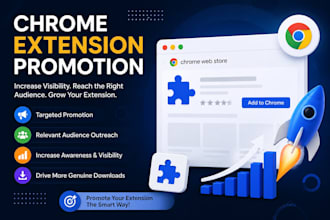 chrome extenssion promotion to increase chrome download and browser extension