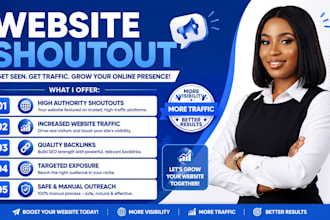 promote shoutout share website link to 300m twitter ig fb yt pinterest tiktok