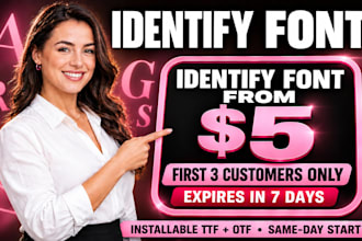 identify font find font recognize font font identification logo font